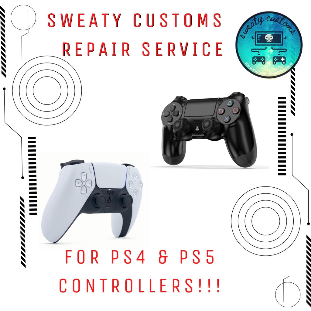 PS4/PS5 Controller Repair – Sweaty Customs