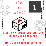 Playstation Controller Mail-In Upgrade, Repair