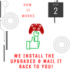 Playstation Controller Mail-In Upgrade, Repair